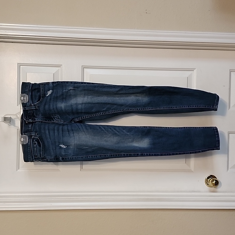 Hollister Super Skinny Ripped Jeans